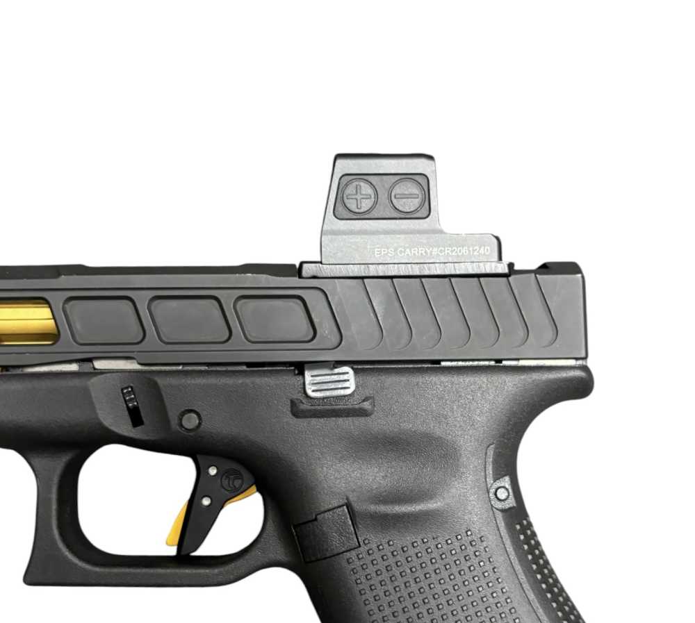 Custom Glock 19 Gen 5 w/ HoloSun EPS Carry, Original Case 9mm 3.75”Bbl 15+1-img-2