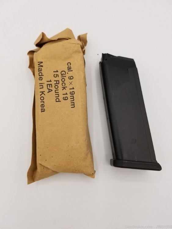 Korean Glock 19 15rd mag -img-0