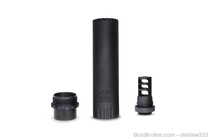 YHM Turbo T3 Suppressor 5.56 LayAway Option YHM-2175-MB-28 Yankee Hill-img-0