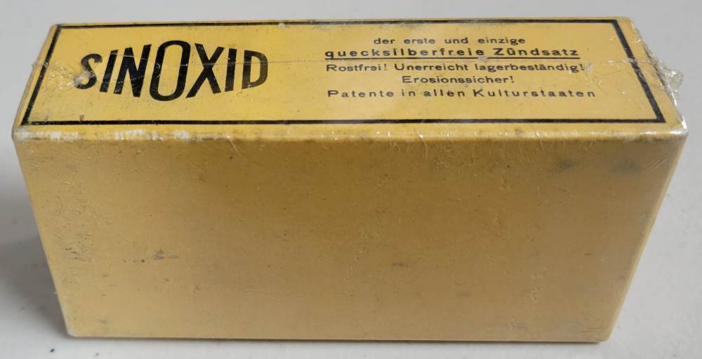 Vintage German 9mm Steyr 9x23 50rd box Marca Avion Sinoxid-img-2