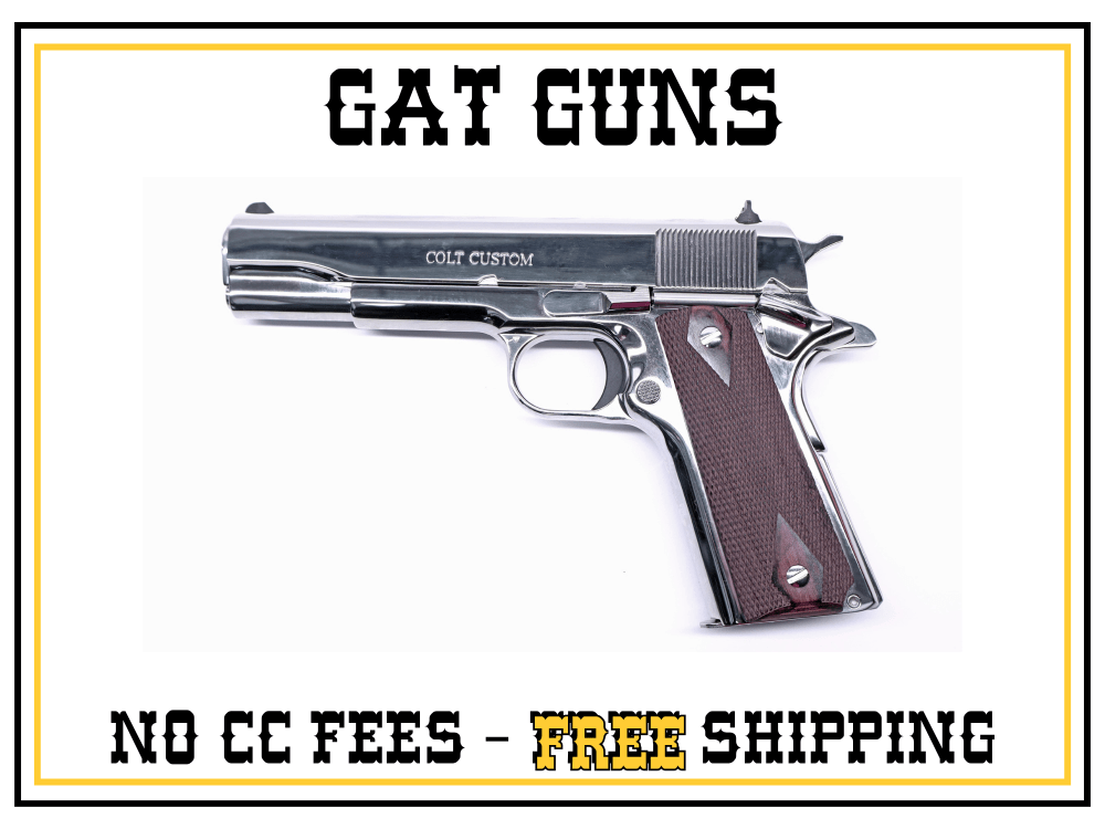 Colt 1911 Government .38 Super - Bright Stainless Finish! Free Shipping-img-0