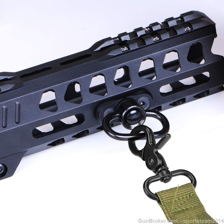MLOK QD Sling Swivel with Rail Adaptor for M-LOK Handguard-img-1