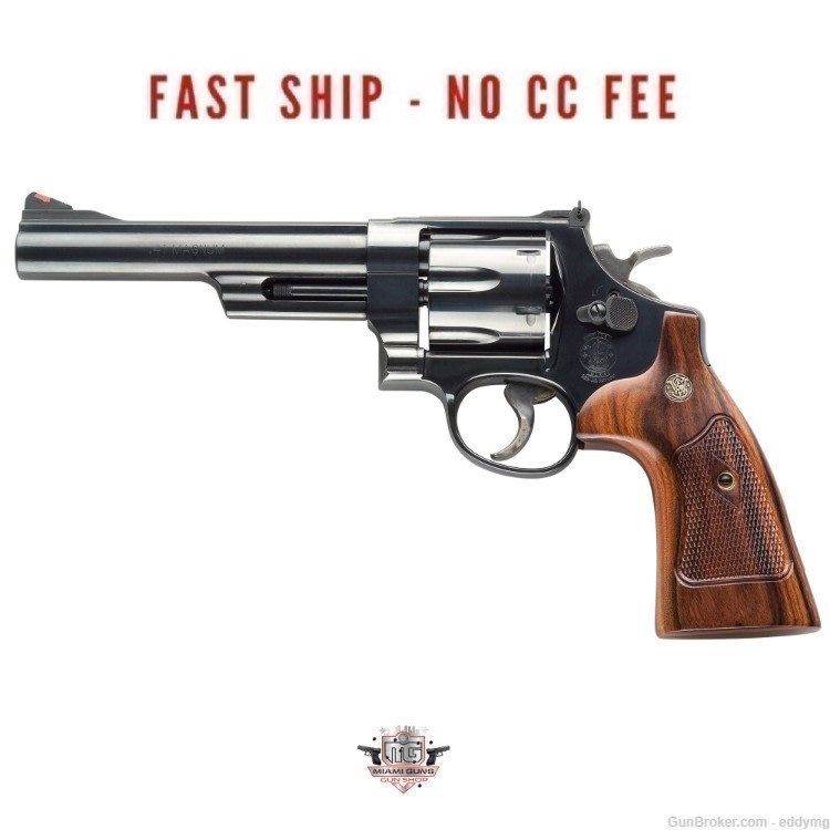 Smith & Wesson, Model 57, Classic, 41 Magnum, 6" Barrel, 6 Rounds-img-0