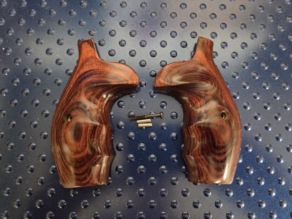 Smith & Wesson N Frame Round Butt  Wood Grips-img-9