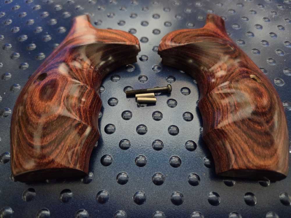 Smith & Wesson N Frame Round Butt  Wood Grips-img-0