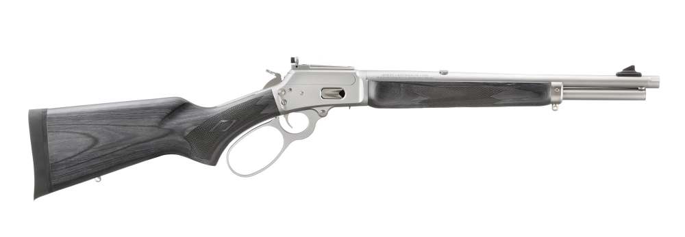 Marlin Model 1894 Trapper .44 mag Stainless/Laminate #70451 New FREE SHIP-img-0
