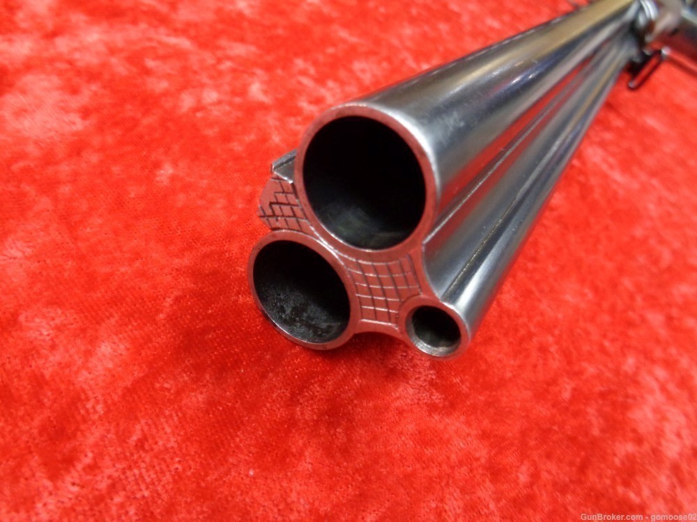 Simson Merkel Drilling 6.5 12 Gauge Double Scope Rings German Rifle I TRADE-img-46