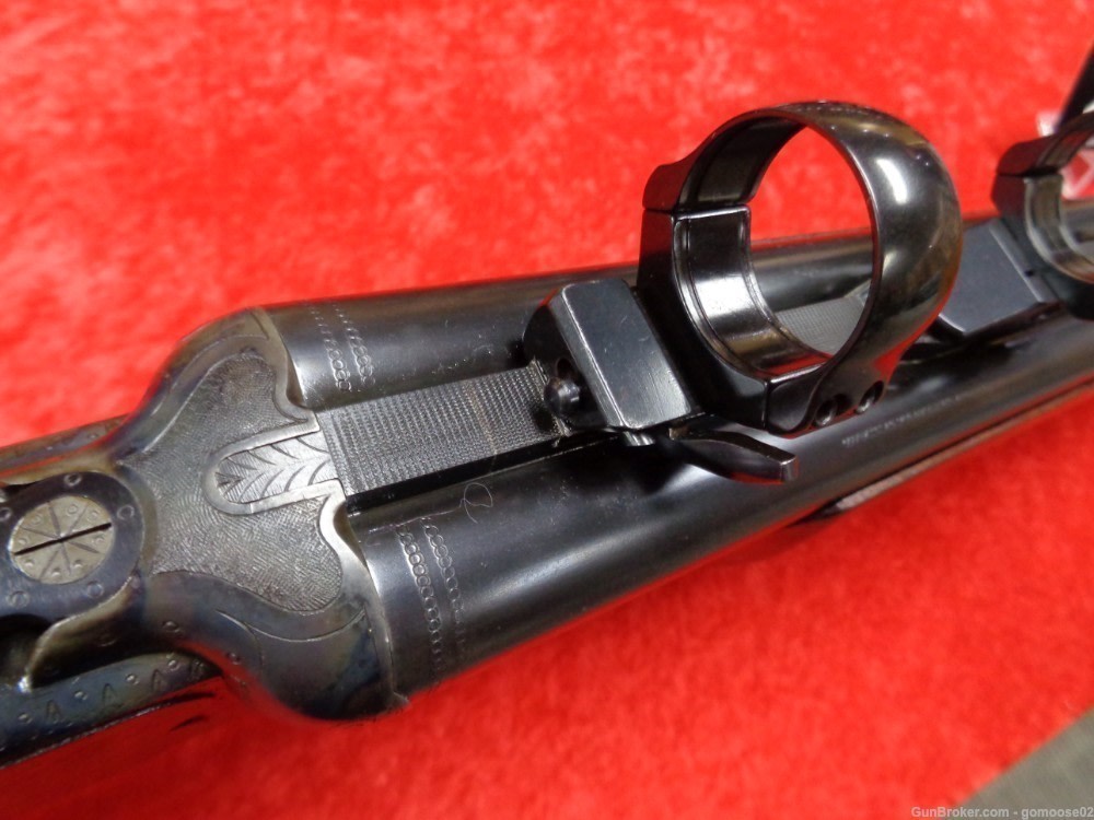 Simson Merkel Drilling 6.5 12 Gauge Double Scope Rings German Rifle I TRADE-img-29