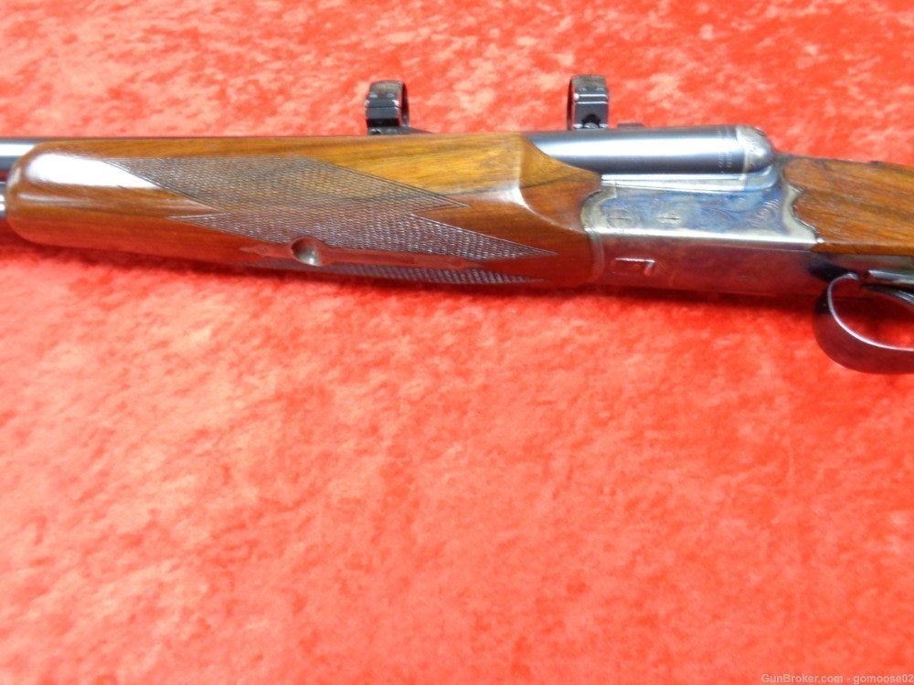 Simson Merkel Drilling 6.5 12 Gauge Double Scope Rings German Rifle I TRADE-img-78