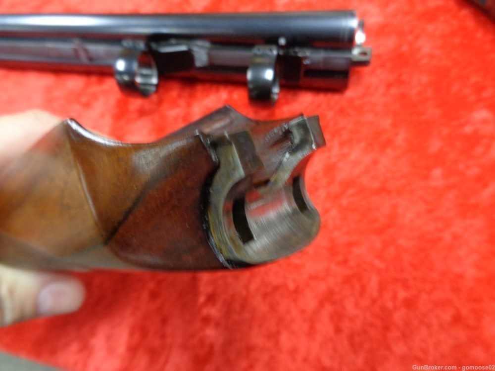 Simson Merkel Drilling 6.5 12 Gauge Double Scope Rings German Rifle I TRADE-img-59