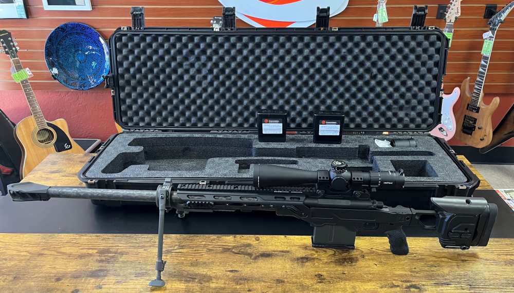 GUNWERKS SL-2000 HAMR, LEUPOLD MARK 5, OG HARD CASE-img-0