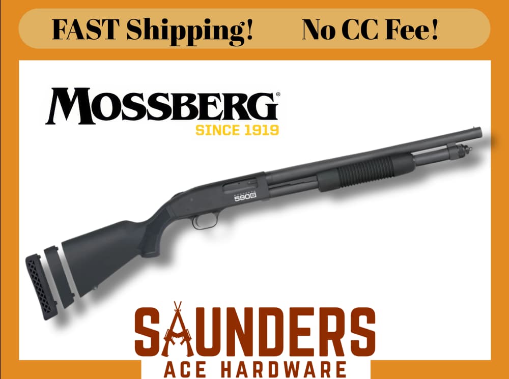 MOSSBERG 590S COMPACT Pump Action Shotgun Optic Cut Shield RMSc 12 ga-img-0