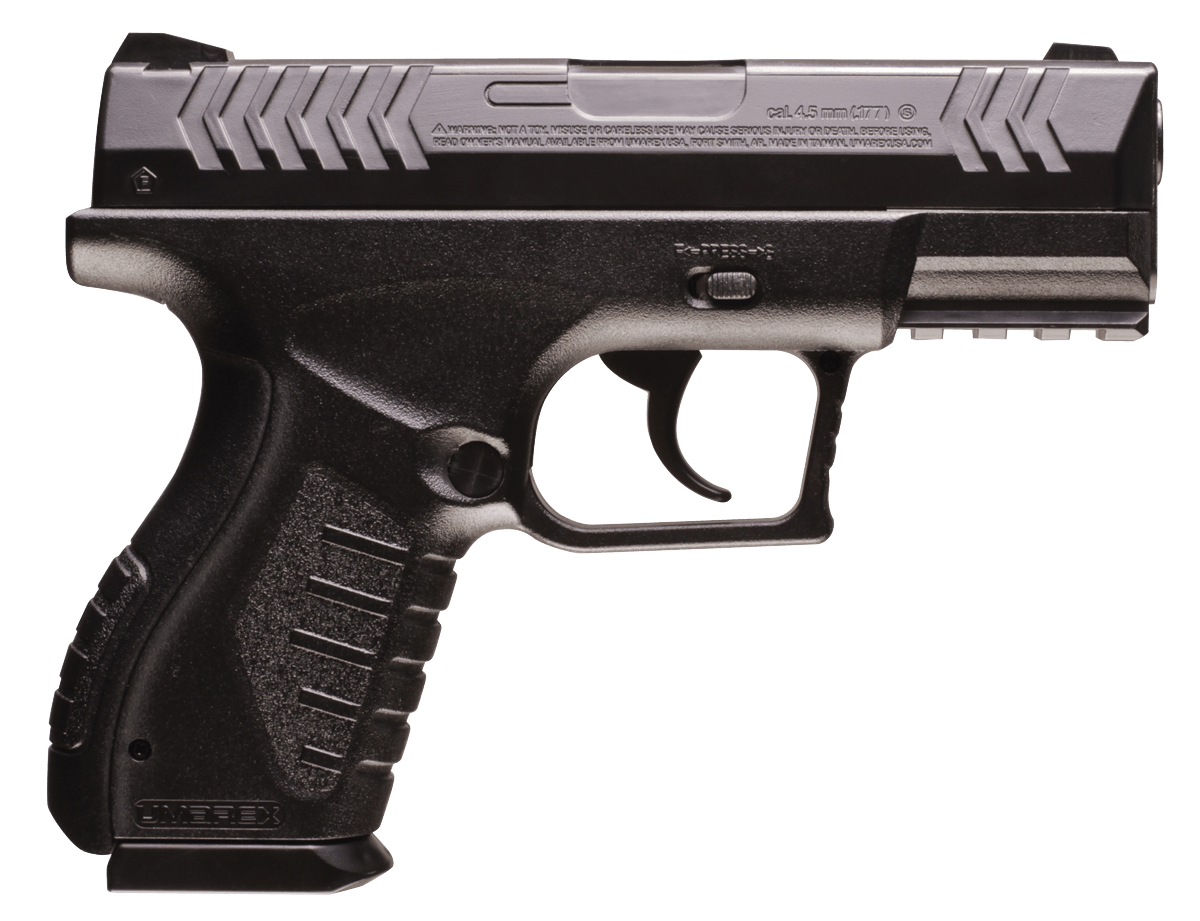 Umarex USA 2254804 XBG  CO2 177 BB 19rd Black Frame Black Polymer Grip-img-1