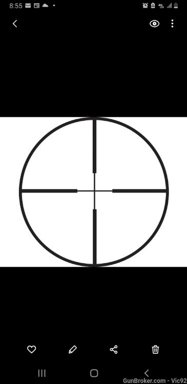 Weaver Dangerous Game Scope 2.5-7x32mm 1" main tube  Ruger Guide Gun -img-4