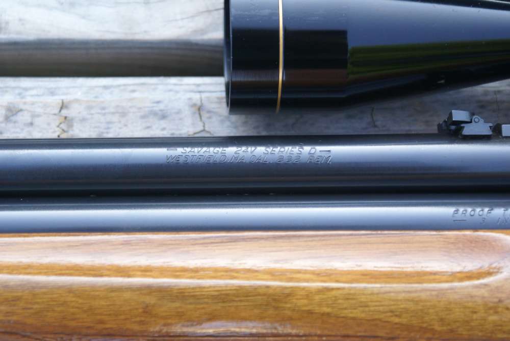 Savage 24V Series D .222 Rem & 20 Gauge w/ Leupold Scope-img-14