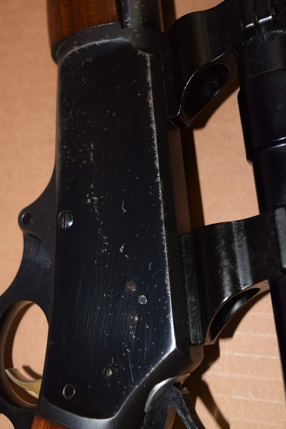 Marlin 336, 30-30, 20" bbl, "JM" Stamp, 1975 Mfg, Tasco 4x40 Scope, Good.-img-16
