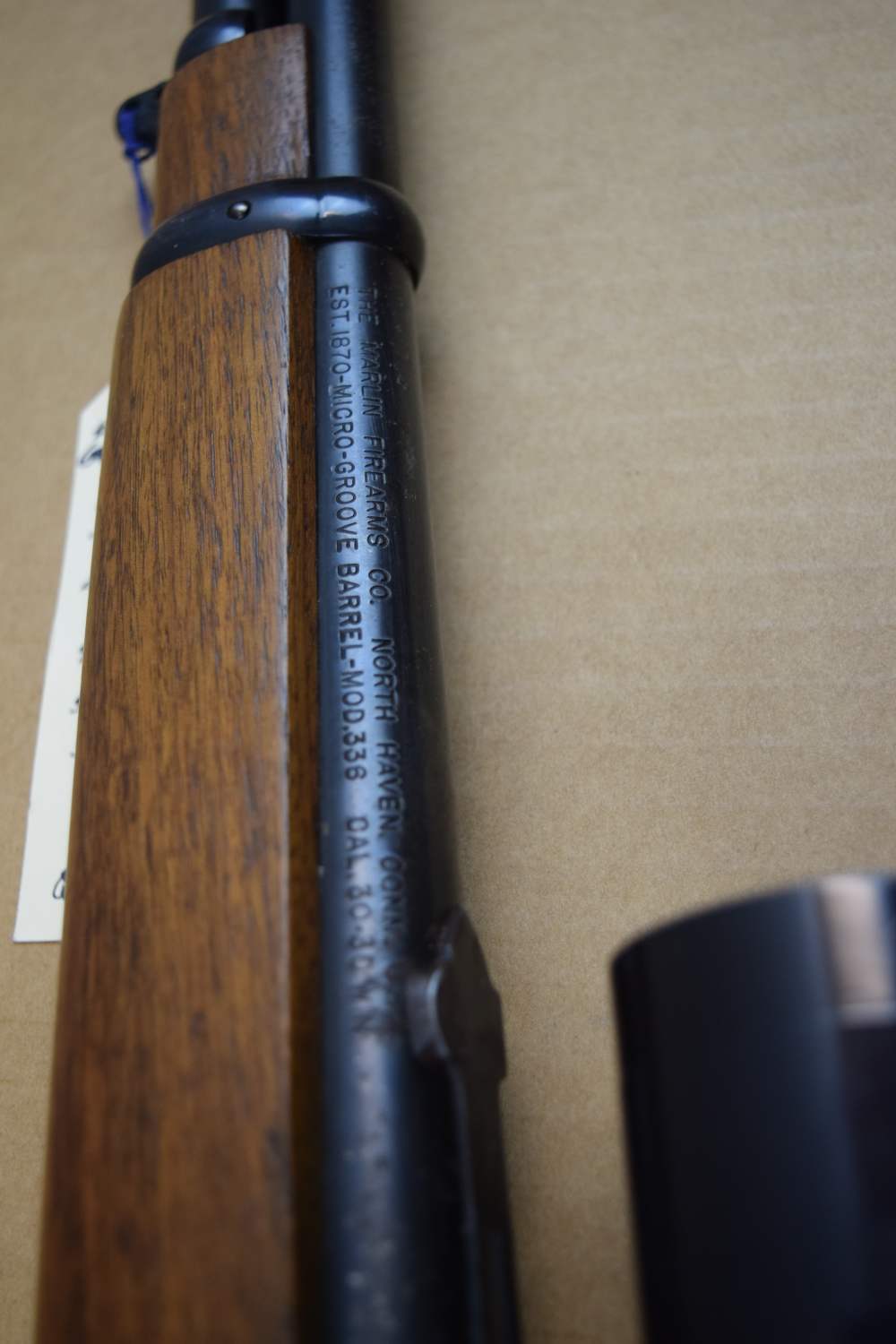 Marlin 336, 30-30, 20" bbl, "JM" Stamp, 1975 Mfg, Tasco 4x40 Scope, Good.-img-14