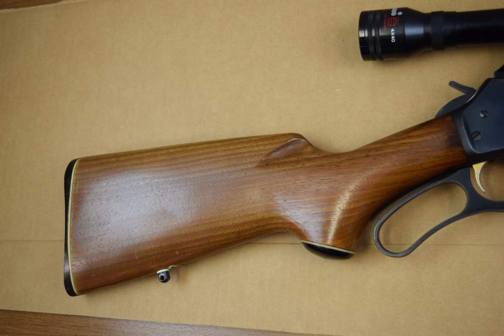 Marlin 336, 30-30, 20" bbl, "JM" Stamp, 1975 Mfg, Tasco 4x40 Scope, Good.-img-2