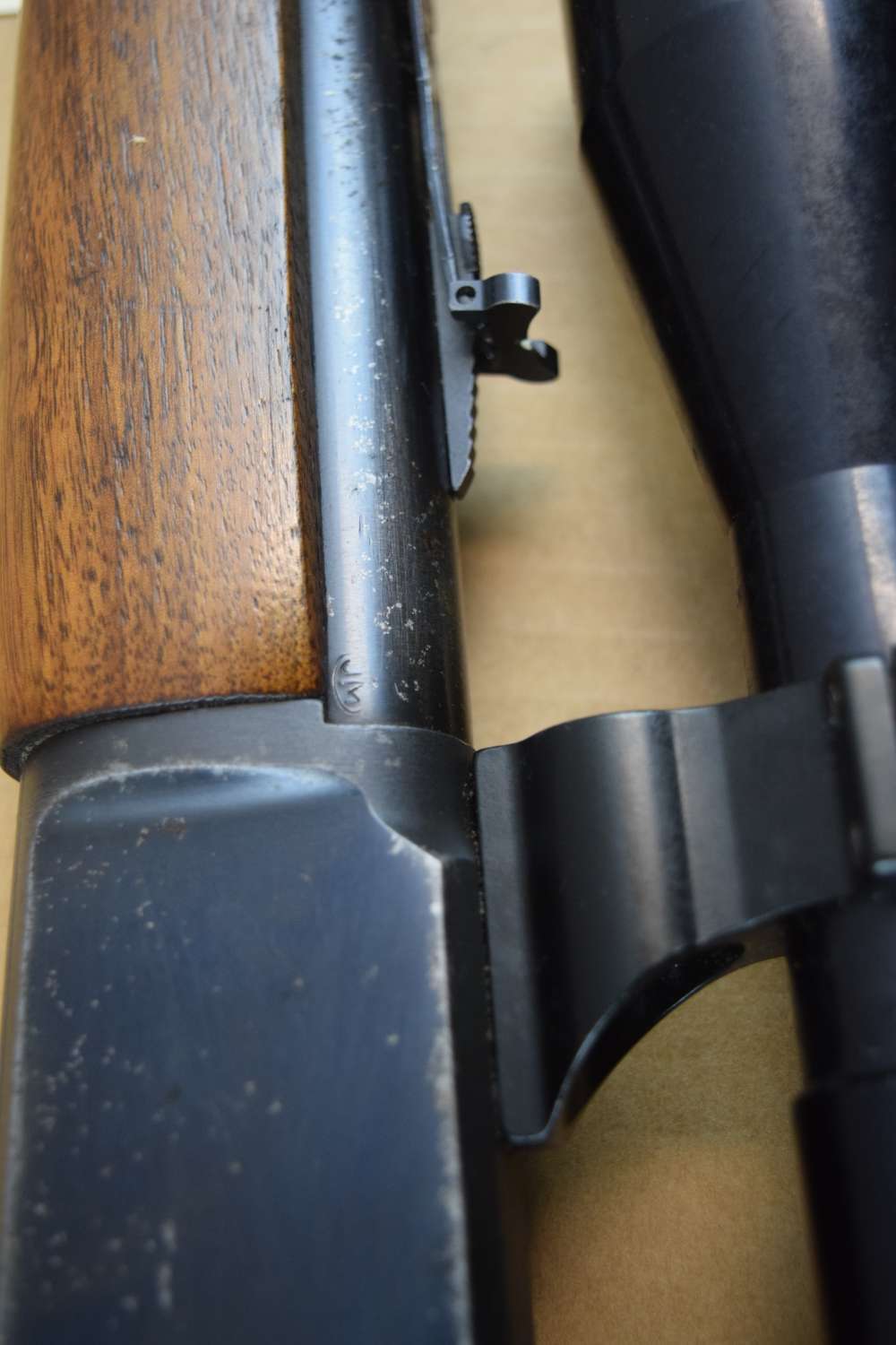 Marlin 336, 30-30, 20" bbl, "JM" Stamp, 1975 Mfg, Tasco 4x40 Scope, Good.-img-15
