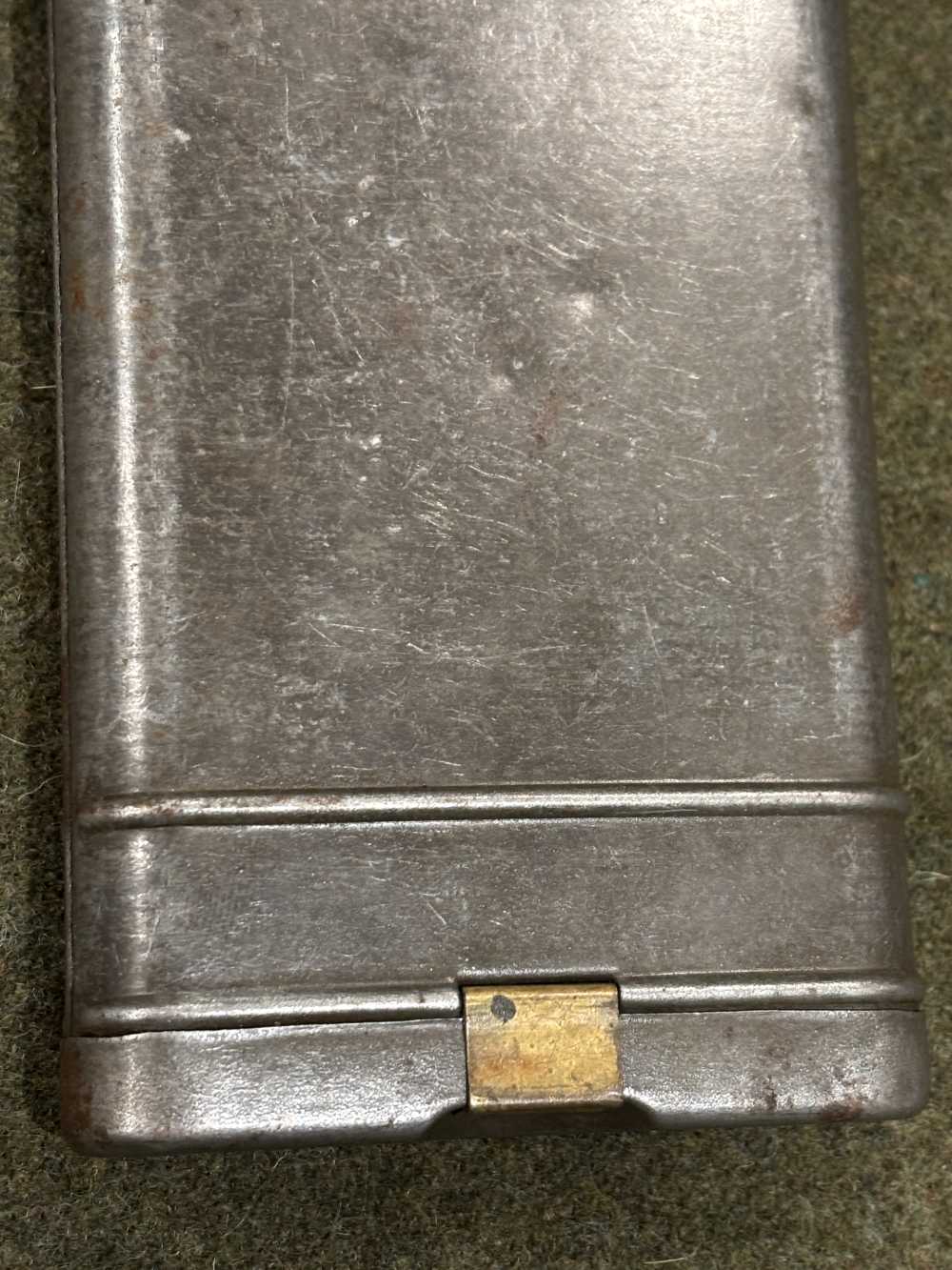 WWII German K98 - RG34 Cleaning Kit - Unmarked Tin - Good Condition-img-7