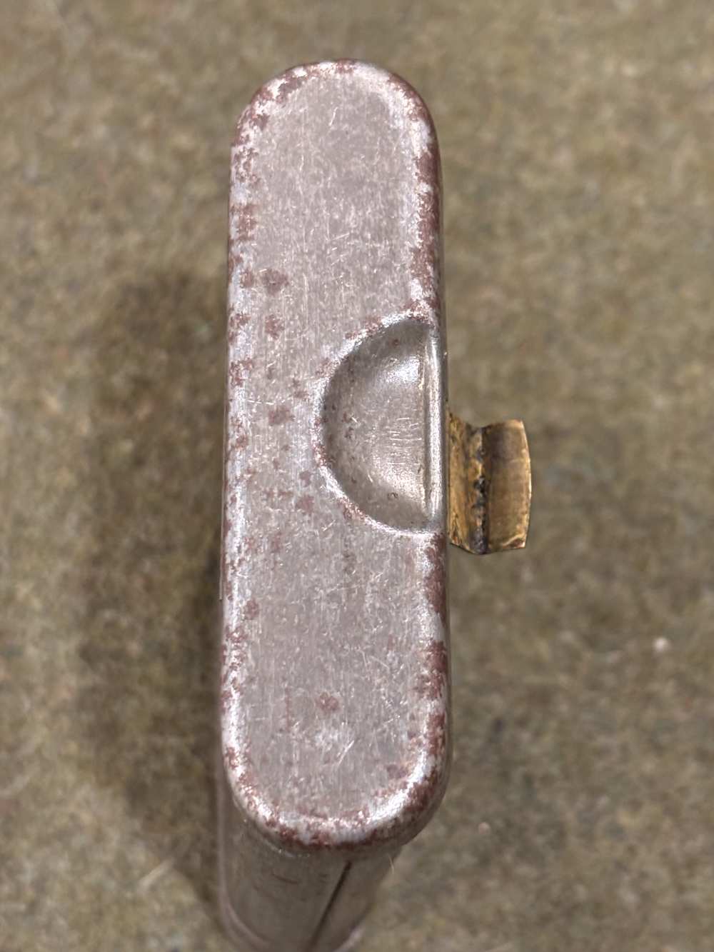 WWII German K98 - RG34 Cleaning Kit - Unmarked Tin - Good Condition-img-4