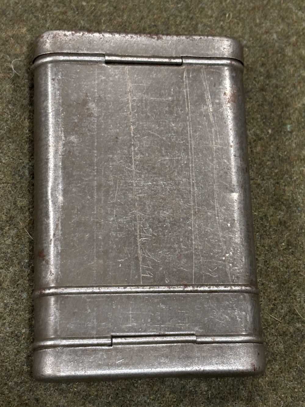 WWII German K98 - RG34 Cleaning Kit - Unmarked Tin - Good Condition-img-9