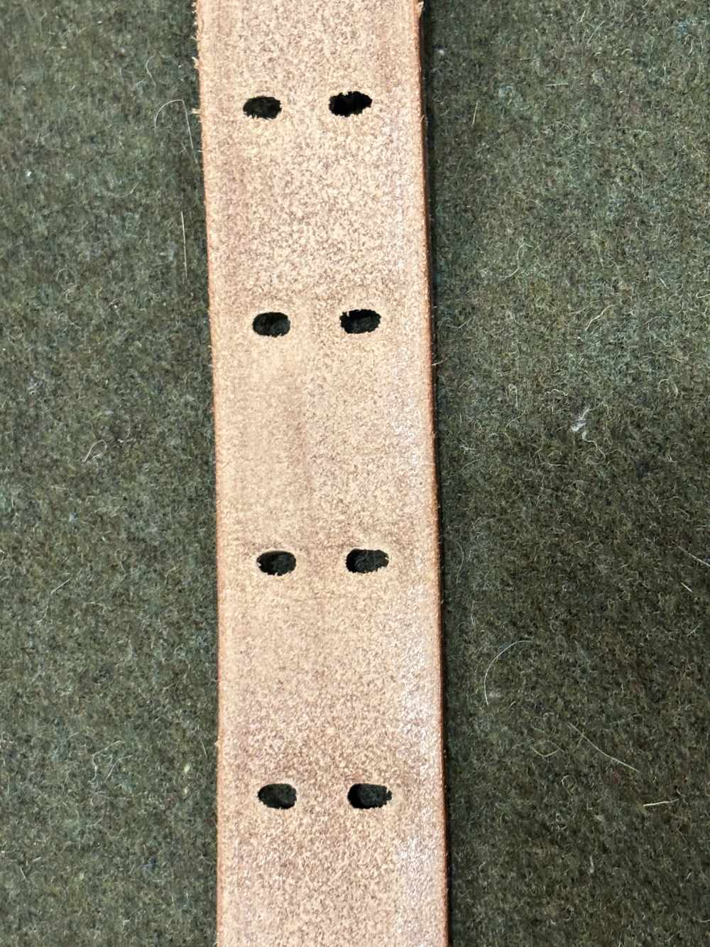 Vintage Commercial Made M1907 Leather Sling - Brass Hooks - Copper Rivets -img-27