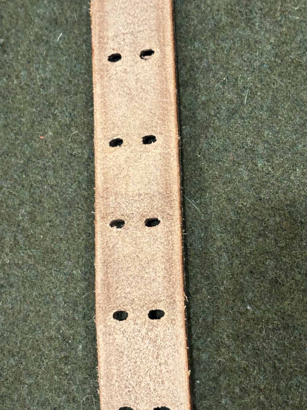 Vintage Commercial Made M1907 Leather Sling - Brass Hooks - Copper Rivets -img-29