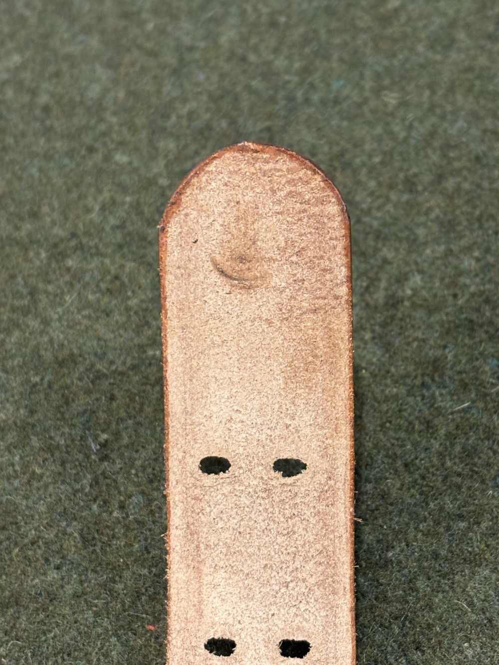 Vintage Commercial Made M1907 Leather Sling - Brass Hooks - Copper Rivets -img-31