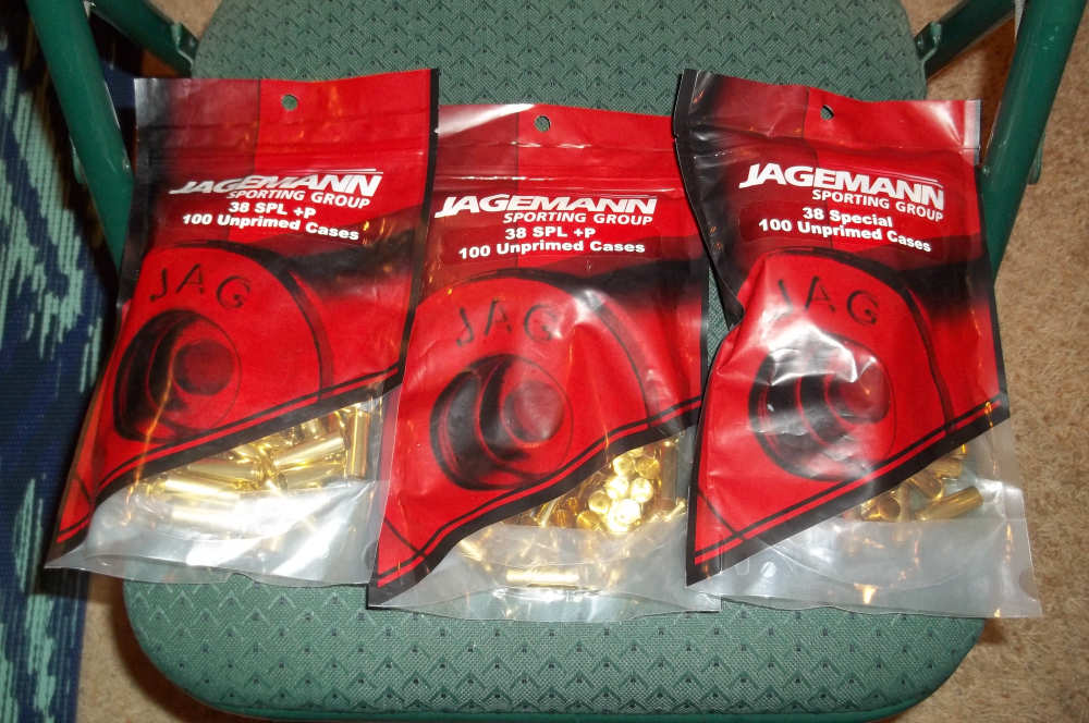 38 Special, New Brass, Jagmann Head Stamp, 300ct-img-0