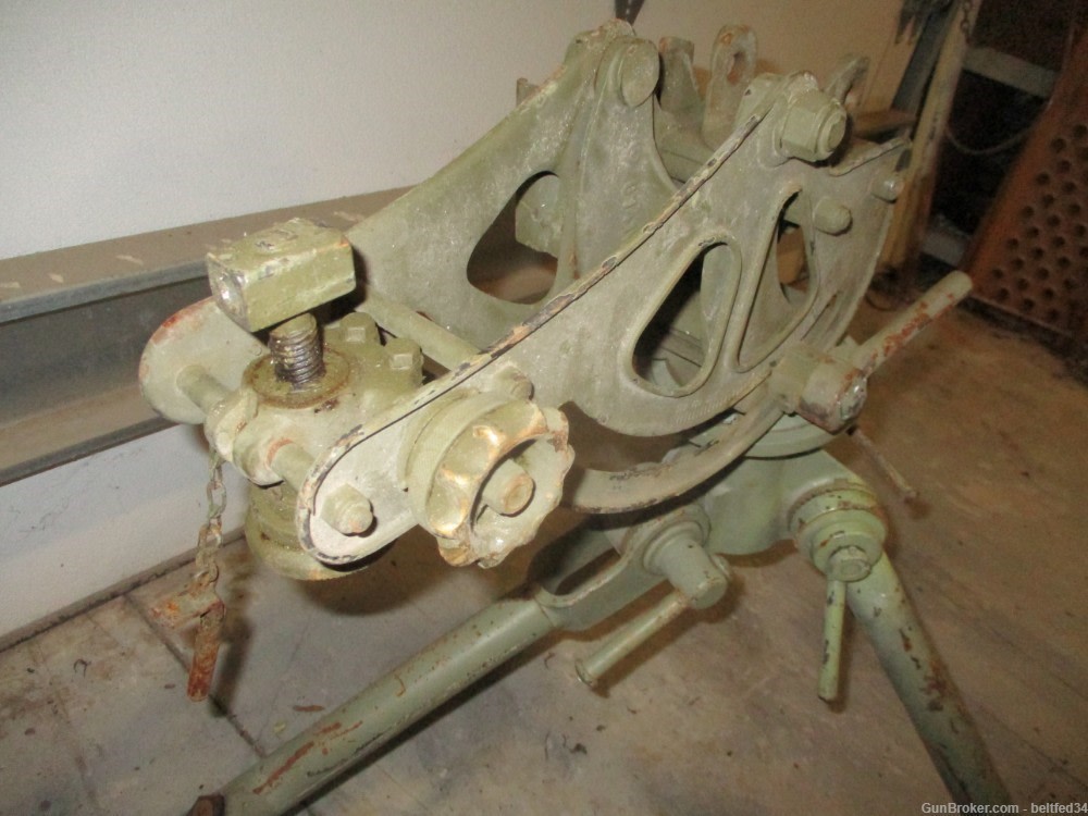 1917 Browning Water Cooled Machine Gun Tripod and Cradle-img-3