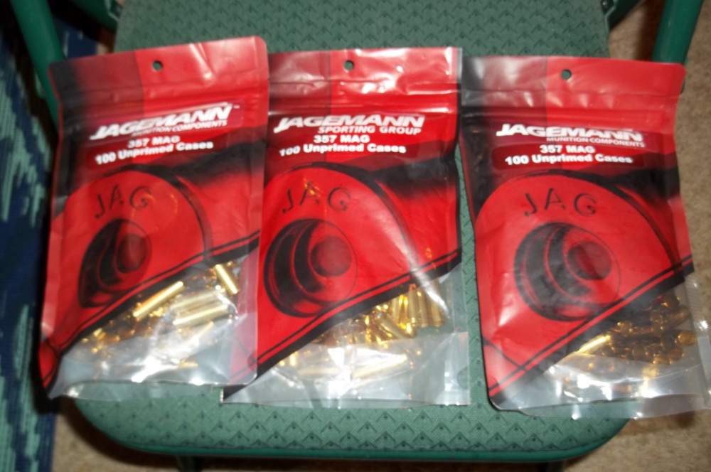 357 Mag, New Brass, Jagmann Head Stamp, 300ct-img-0