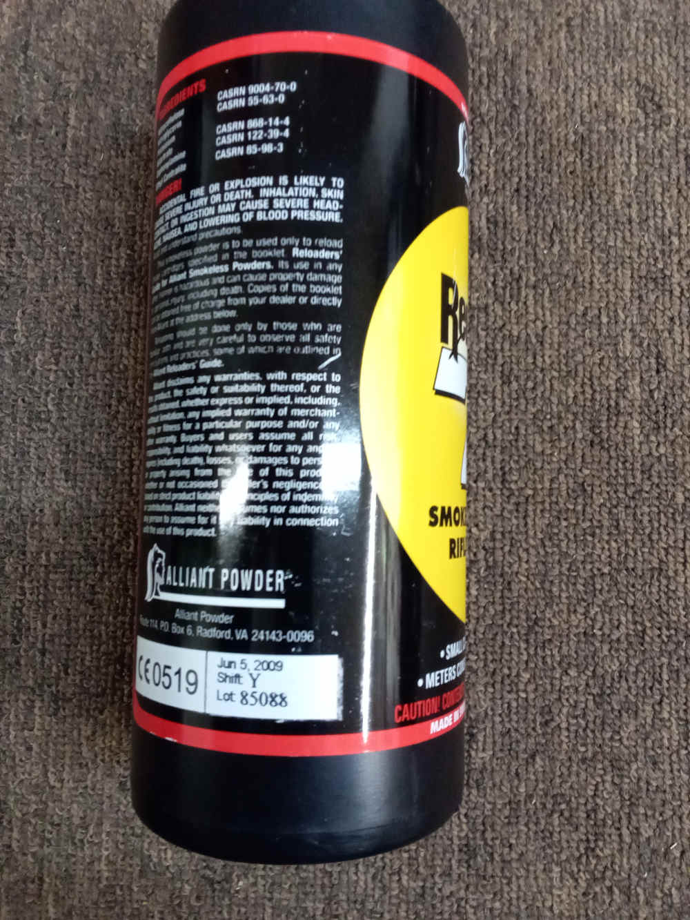 Alliant Reloader 7, NOS FREE SHIPPING!-img-1