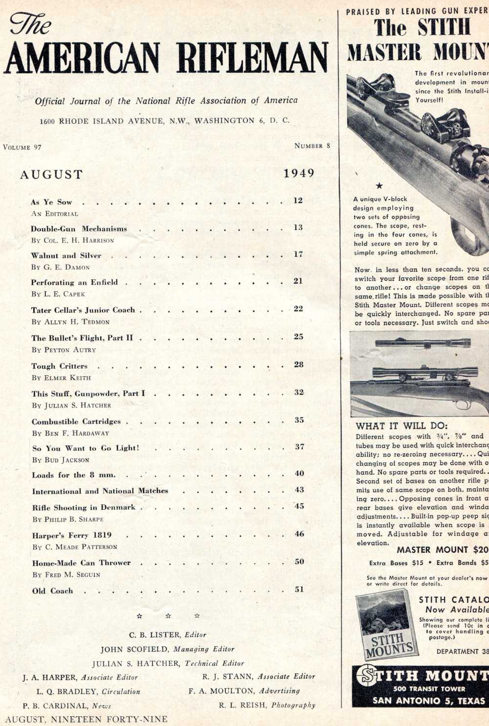 Vintage 1945/46/47/49 American Rifleman; 7 issues INCLUDES SHIPPING!-img-15