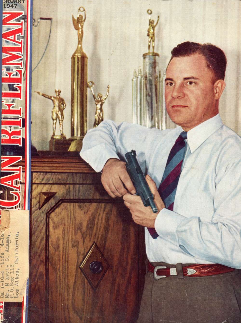Vintage 1945/46/47/49 American Rifleman; 7 issues INCLUDES SHIPPING!-img-11