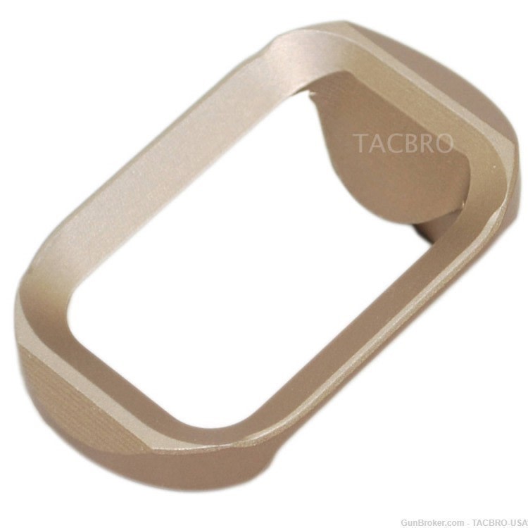 TACBRO Tan 19/23/32/38 Anodized Aluminum Mag Well For Glock Gen 1 2 3 4-img-2