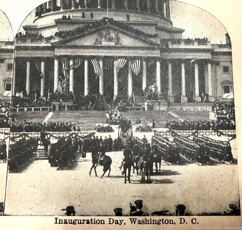 Teddy Roosevelt's 2nd Inauguration as President of U.S. Stereoptical view-img-2