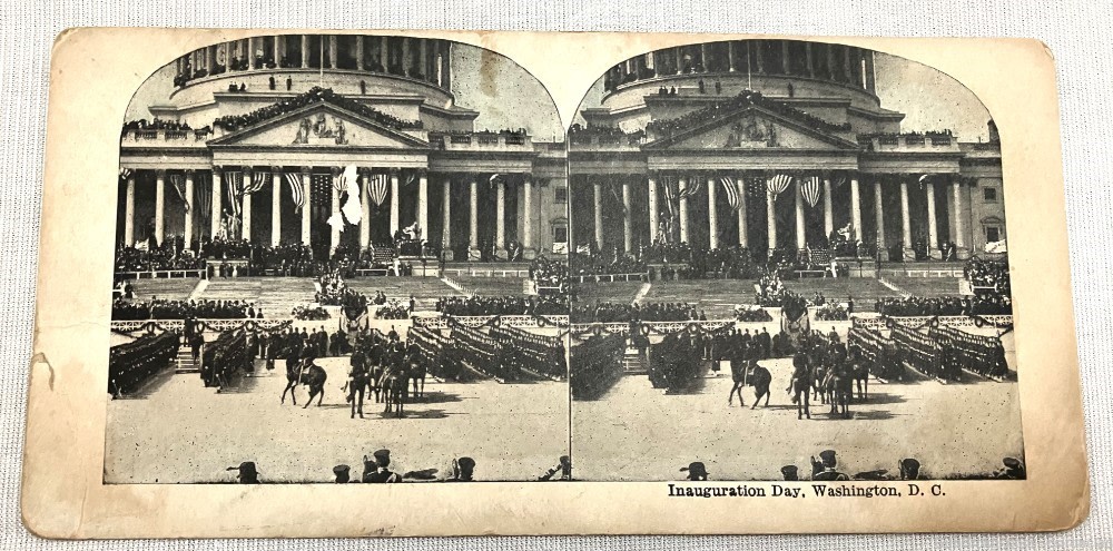 Teddy Roosevelt's 2nd Inauguration as President of U.S. Stereoptical view-img-0