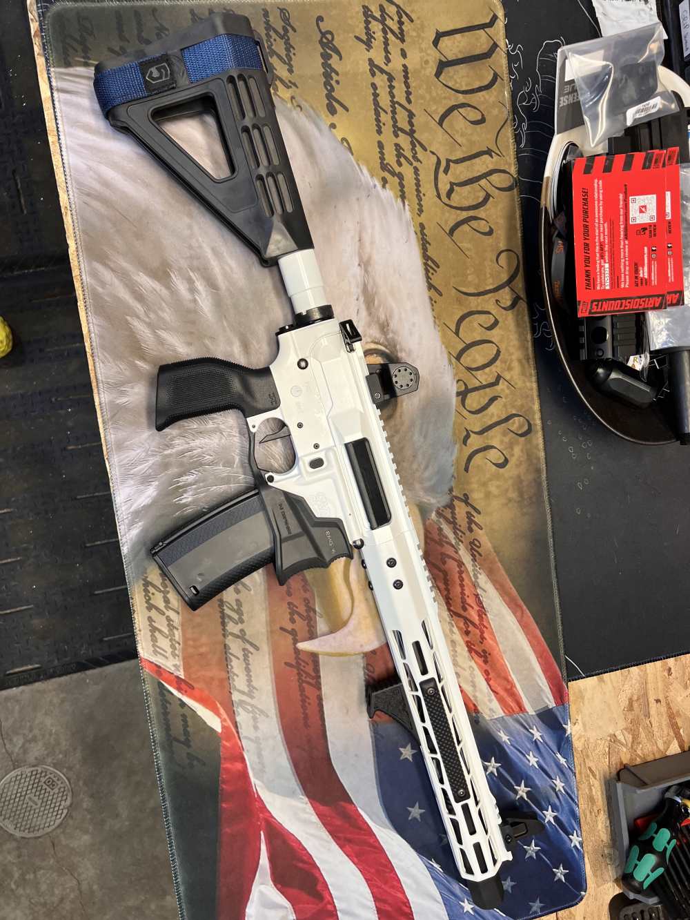 10.5in (556) Premium AR Pistol “AK WHiTE” -CWRAY-img-9