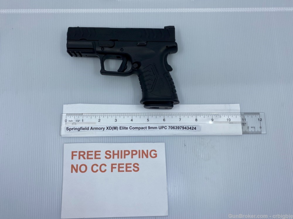 FACTORY NEW Springfield Armory XD(M) Elite Compact 9mm UPC 706397943424-img-0