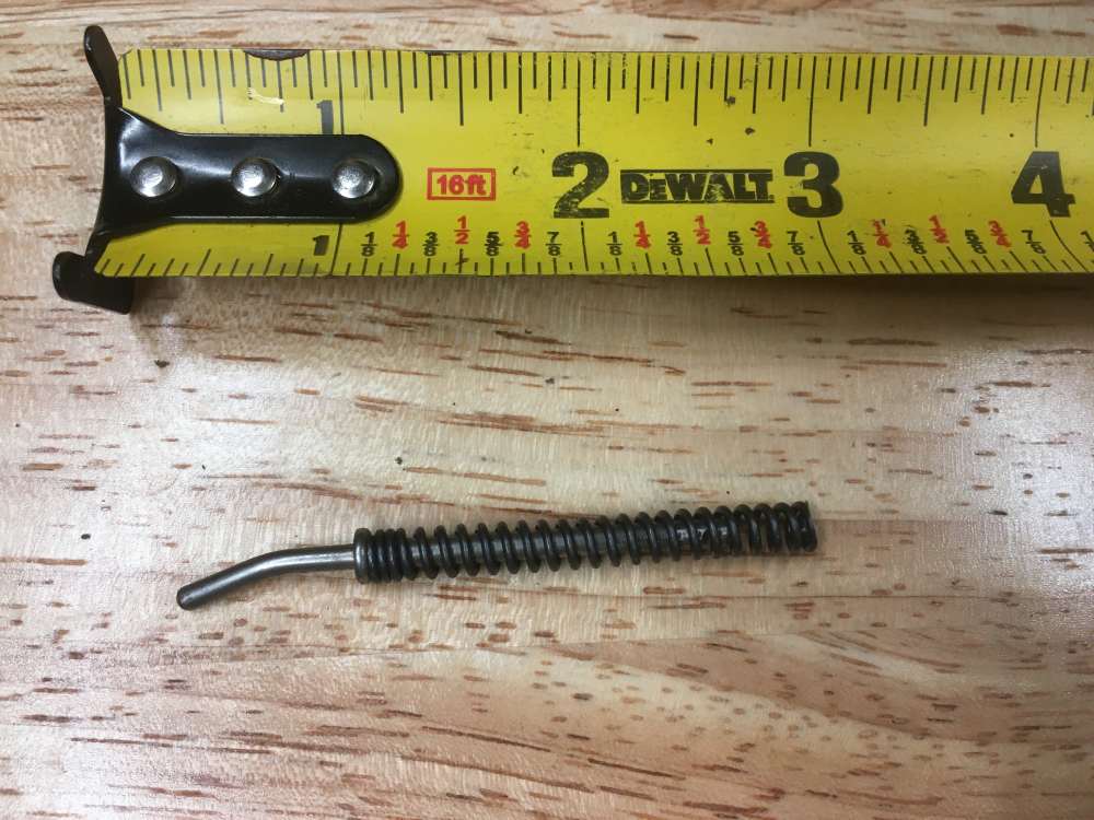 Harrington & Richardson 632 .32S&W Pistol Parts - Mainspring and Guide Rod-img-0