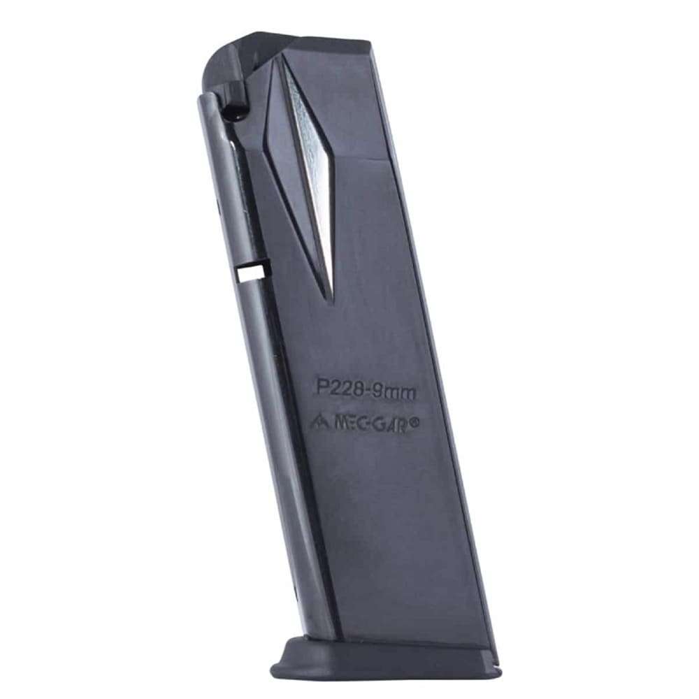 Mec-Gar P22815B Blued Steel 9mm 15 Round Magazine for SIG Sauer P228-img-0