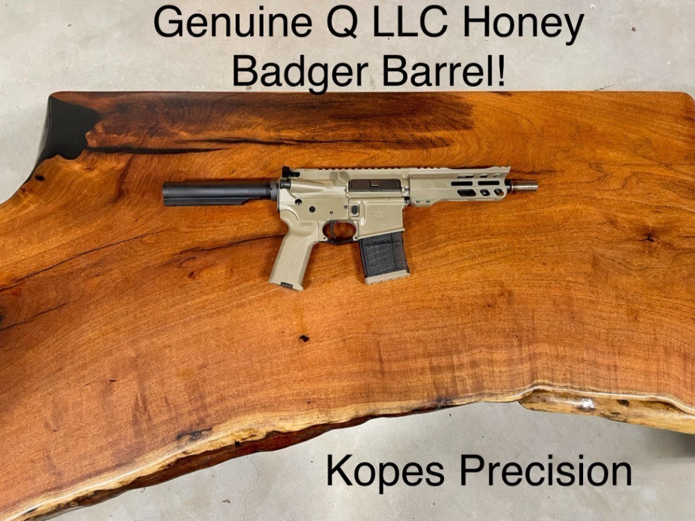 Kopes Precision 300 BLK Genuine Honey Badger Barrel FDE-img-0