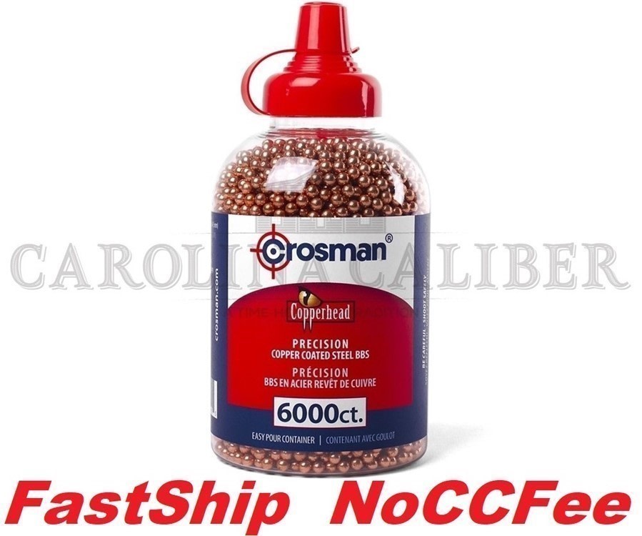 CROSMAN COPPERHEAD BB'S .177 6000CT BB GUN AIR RIFLE 0767-img-0