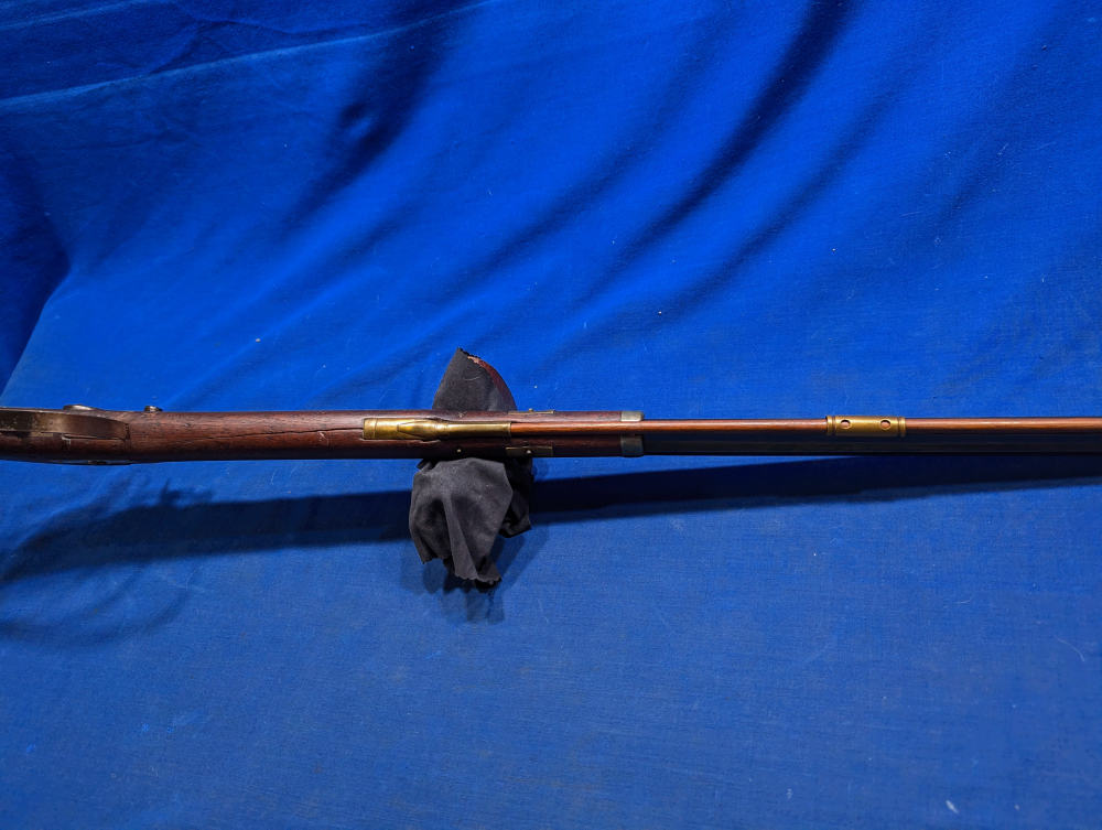 Antique G. Goulcher Smooth Bore 50 Cal 38" Octagon 1840-1860-img-12