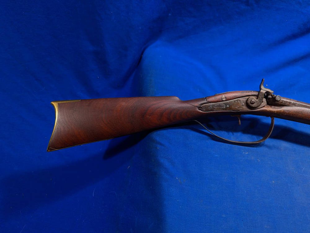 Antique G. Goulcher Smooth Bore 50 Cal 38" Octagon 1840-1860-img-5