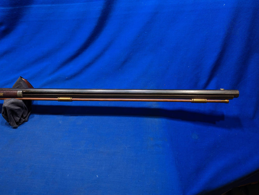 Antique G. Goulcher Smooth Bore 50 Cal 38" Octagon 1840-1860-img-7