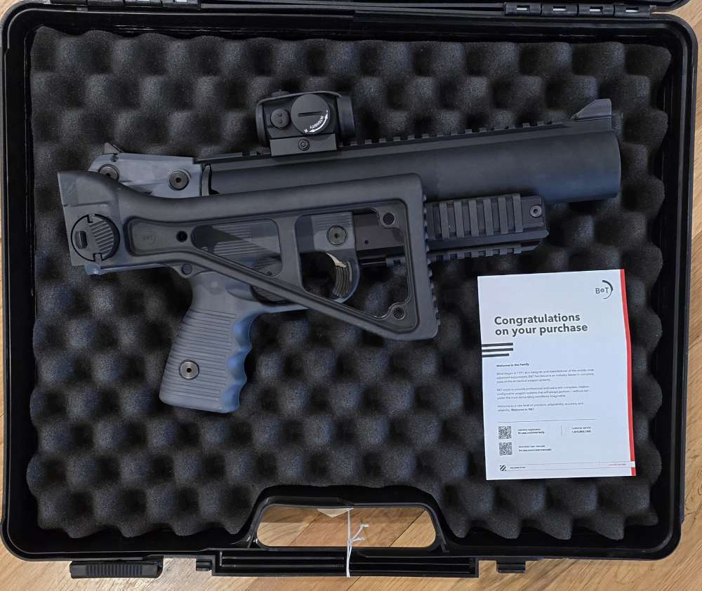 EXCEPTIONALY RARE, TRANSFERABLE, SWISS-made B&T GL-06 40mm Grenade Launcher-img-7