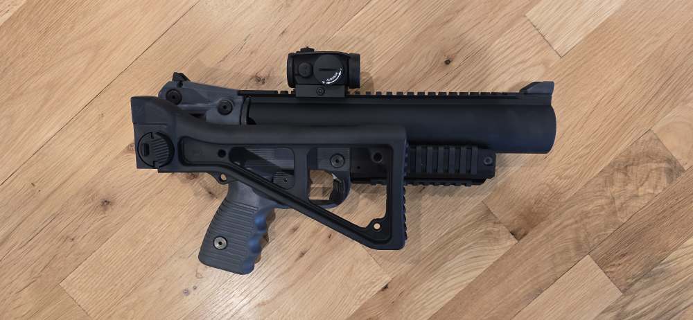 EXCEPTIONALY RARE, TRANSFERABLE, SWISS-made B&T GL-06 40mm Grenade Launcher-img-6