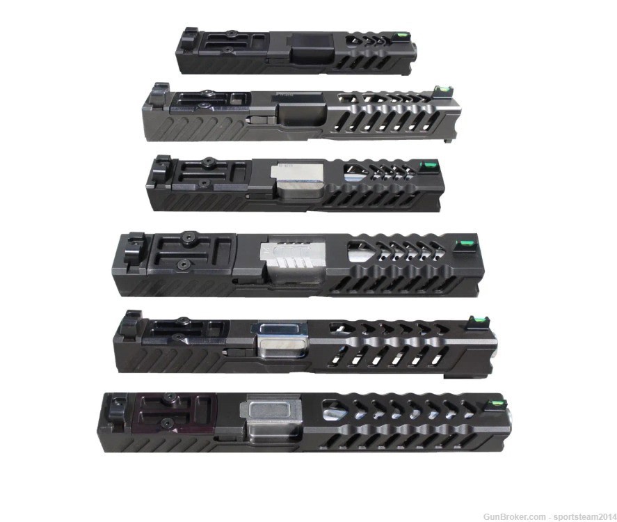 Slide For Glock 22/17 G22 GEN3.Cut For Trijicon RMR/Holosun 407C/507C/508T-img-6